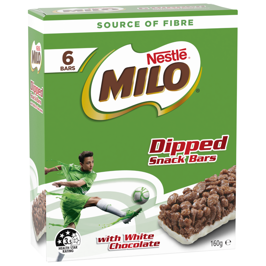 
MILO&lt;sup&gt;®&lt;/sup&gt; DIPPED SNACK BAR
