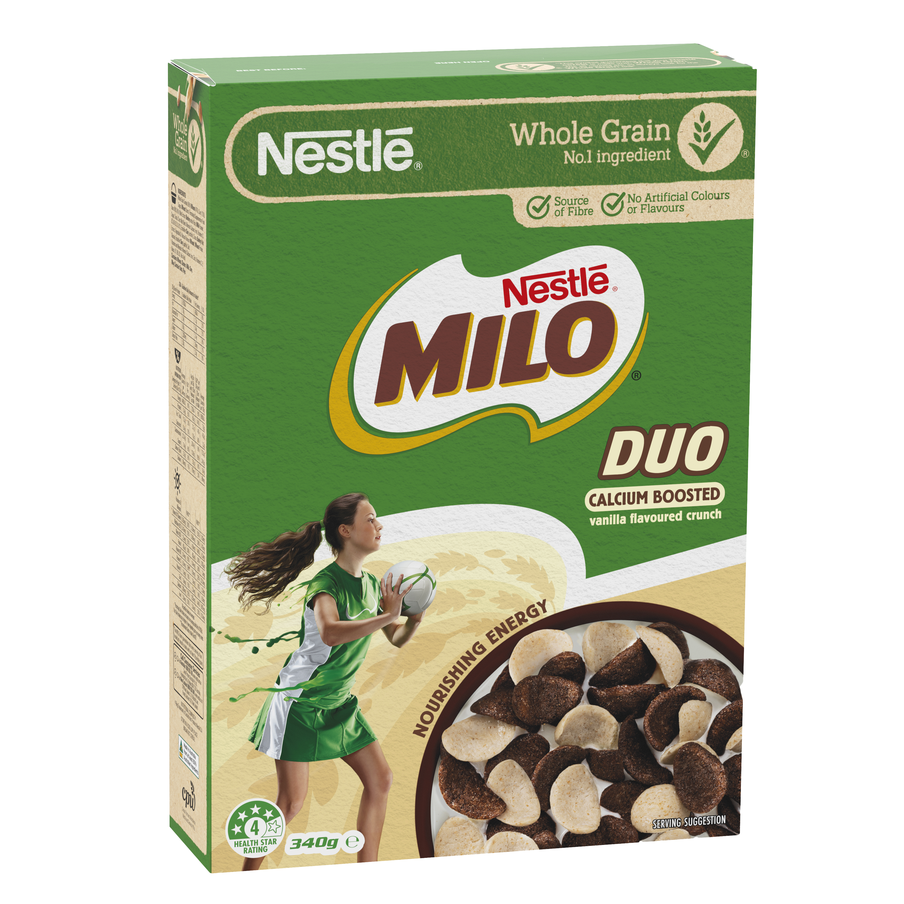 
MILO&lt;sup&gt;®&lt;/sup&gt; DUO CEREAL
